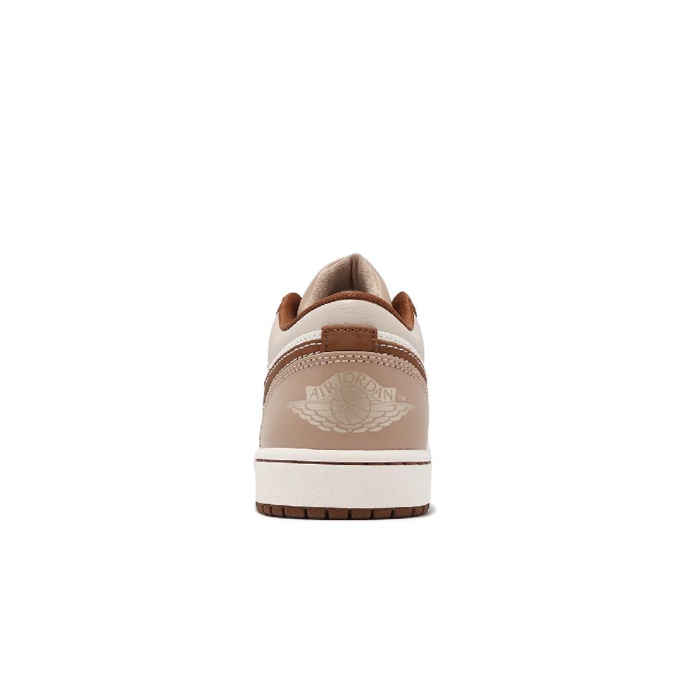 NIKE 耐吉   休閒鞋 Air Jordan 1 Low SE 男鞋 女鞋 棕 白 Tan Brown AJ1 皮革 HF5753-221