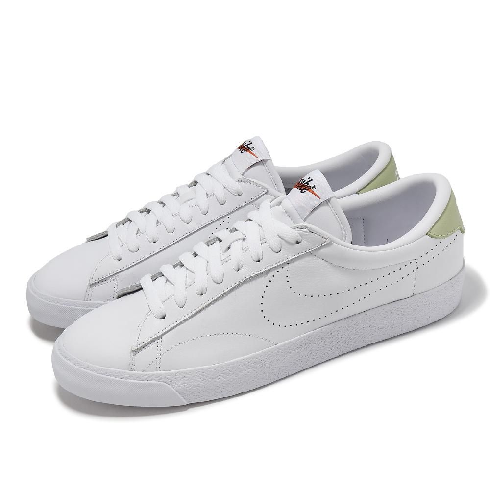 NIKE 耐吉   休閒鞋 Tennis Classic AC 男鞋 白 綠 復古 抓地 板鞋 HM4648-113