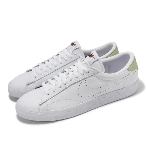 Nike 耐吉 休閒鞋 Tennis Classic AC 男鞋 白 綠 復古 抓地 板鞋 HM4648-113