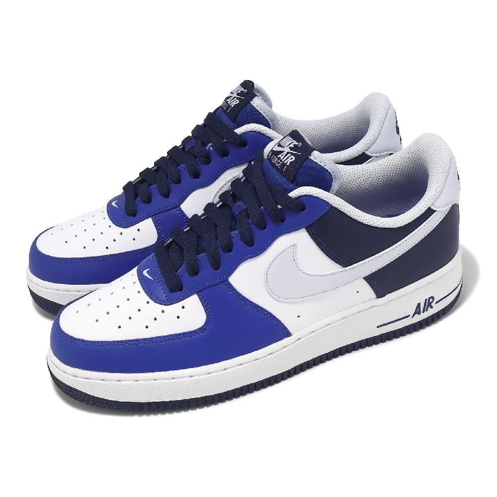 NIKE 耐吉   休閒鞋 Air Force 1 07 LV8 男鞋 藍 反轉午夜藍 AF1 FQ8825-100