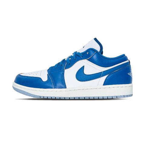 NIKE 耐吉 Air Jordan 1 Low Industrial Blue 男 藍 AJ1 休閒鞋 FN5214-141