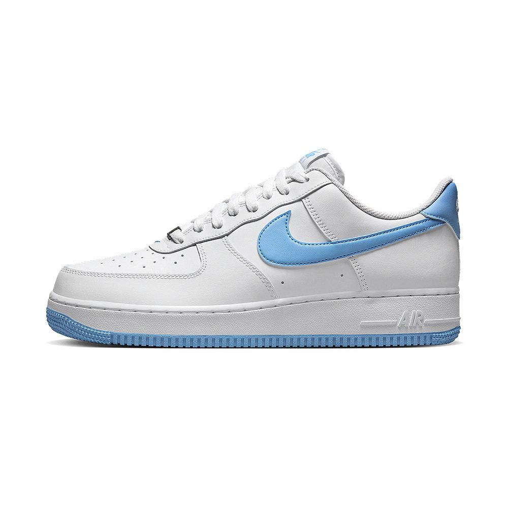 NIKE 耐吉  Air Force 1 Low 07 男 藍白 AF1 休閒 運動 經典 休閒鞋 FQ4296-100