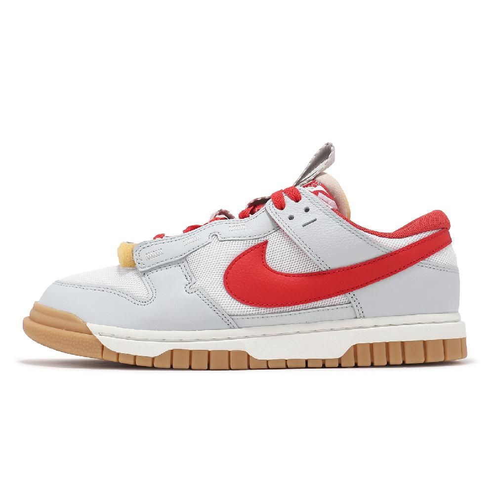 NIKE 耐吉   休閒鞋 Air Dunk Jumbo Ultraman 奧特曼 男鞋 灰 紅 拼接 膠底 海綿 DV0821-102