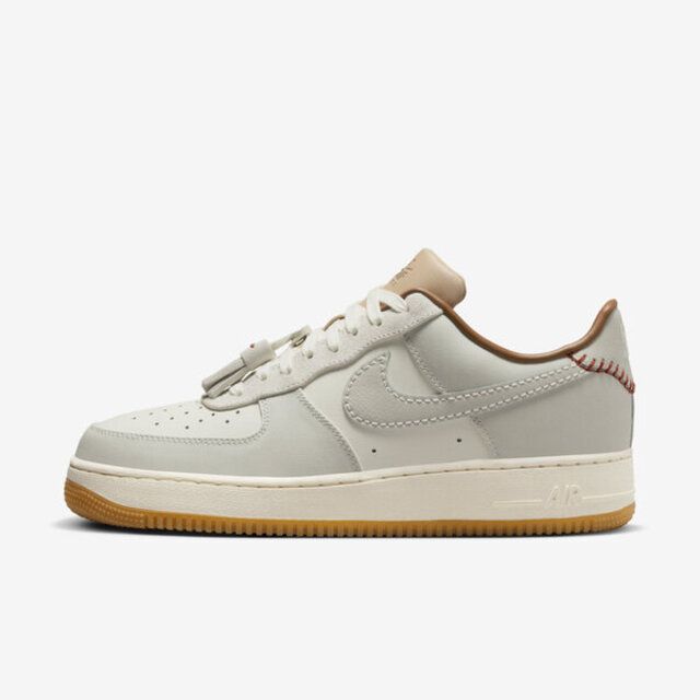 NIKE 耐吉  Air Force 1 '07 HF5697-001 男 休閒鞋 運動 經典 AF1 流蘇 膠底 灰棕