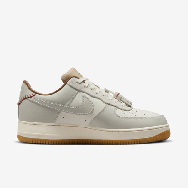 NIKE 耐吉  Air Force 1 '07 HF5697-001 男 休閒鞋 運動 經典 AF1 流蘇 膠底 灰棕