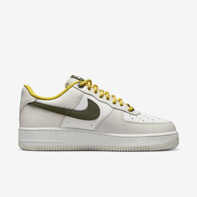 NIKE 耐吉  Air Force 1 07 PRM FV3628-031 男 休閒鞋 經典 AF1 穿搭 灰白 黃綠