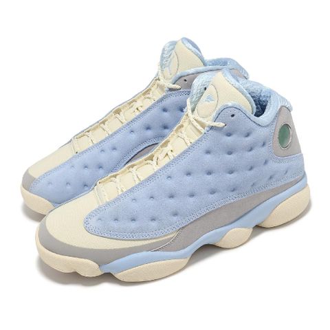 NIKE 耐吉 休閒鞋 Air Jordan 13 Retro SP 男鞋 藍 米白 AJ13 高筒 復刻 麂皮 DX5763-100