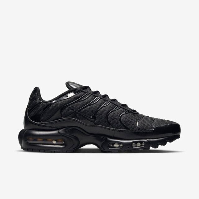 NIKE 耐吉  Air Max Plus 604133-050 男 休閒鞋 運動 慢跑 氣墊 緩震 反光 透氣 舒適 全黑