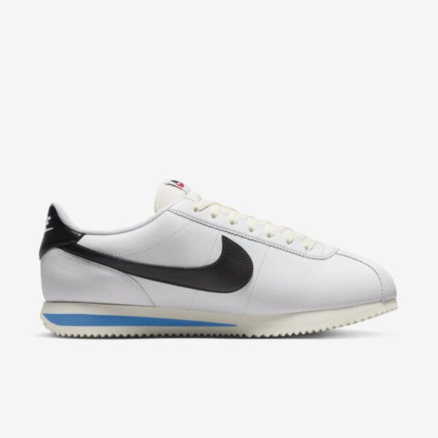 NIKE 耐吉  Cortez DM4044-100 男女 休閒鞋 運動 經典 復古 阿甘鞋 奶油中底 皮革 穿搭 白 藍