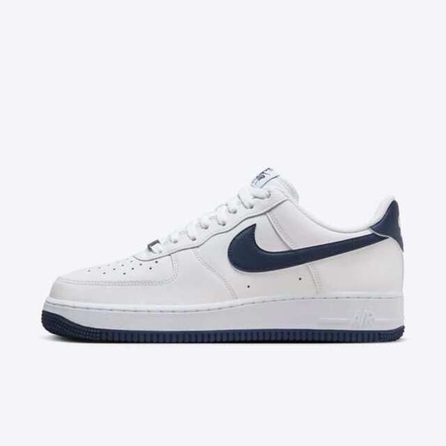 NIKE 耐吉  Air Force 1 '07 FJ4146-104 男 休閒鞋 運動 經典 AF1 穿搭 白 海軍藍