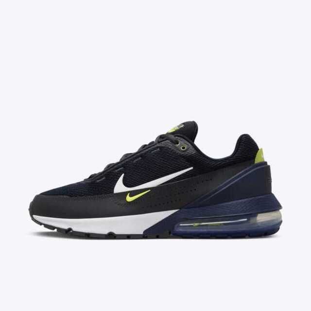 NIKE 耐吉  Air Max Pulse [FQ4156-400] 男 休閒鞋 運動 慢跑 氣墊 緩震 小勾 深藍 螢光黃