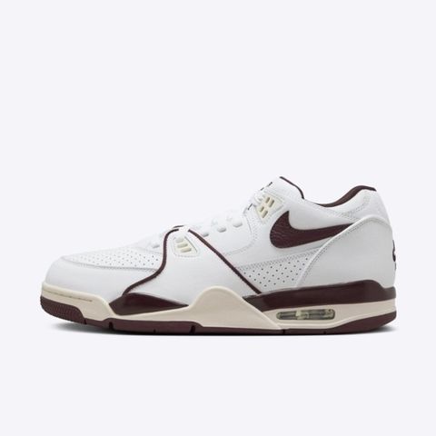 NIKE 耐吉 Air Flight '89 Low FQ8256-100 男 休閒鞋 運動 復古 球鞋 低筒 白 酒紅