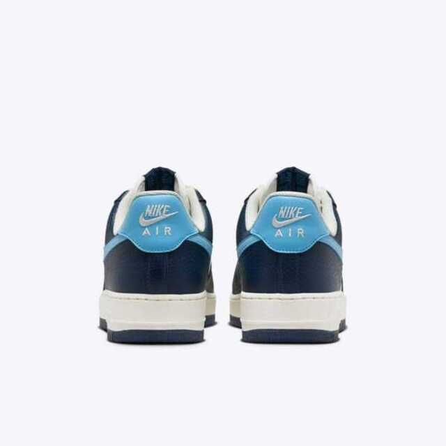 NIKE 耐吉  Air Force 1 '07 HJ9291-478 男 休閒鞋 運動 經典 AF1 低筒 深藍 水藍