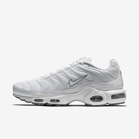 NIKE 耐吉 Air Max Plus [604133-139] 男 休閒鞋 運動 慢跑 氣墊 緩震 反光 透氣 舒適 白