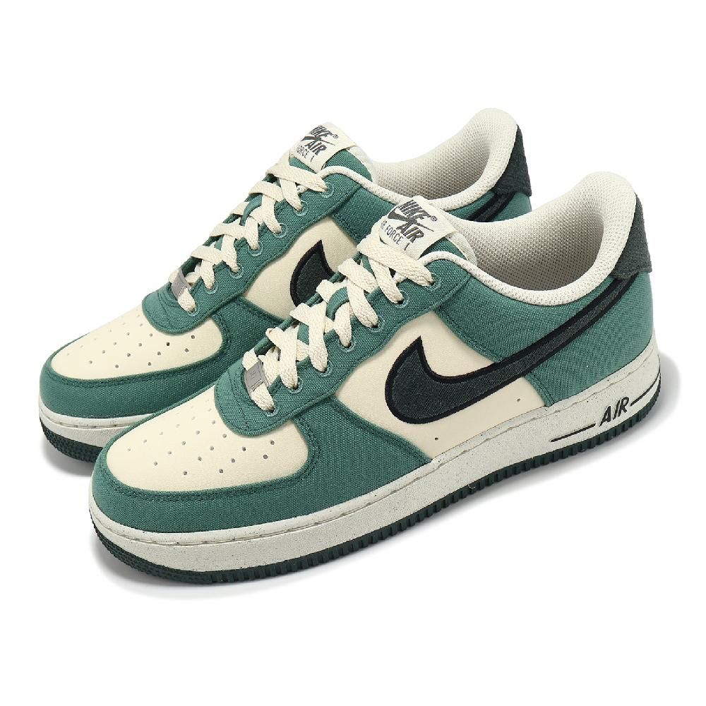 NIKE 耐吉   休閒鞋 Air Force 1 07 LV8 1 男鞋 女鞋 綠 黑 AF1 經典 FQ8713-100