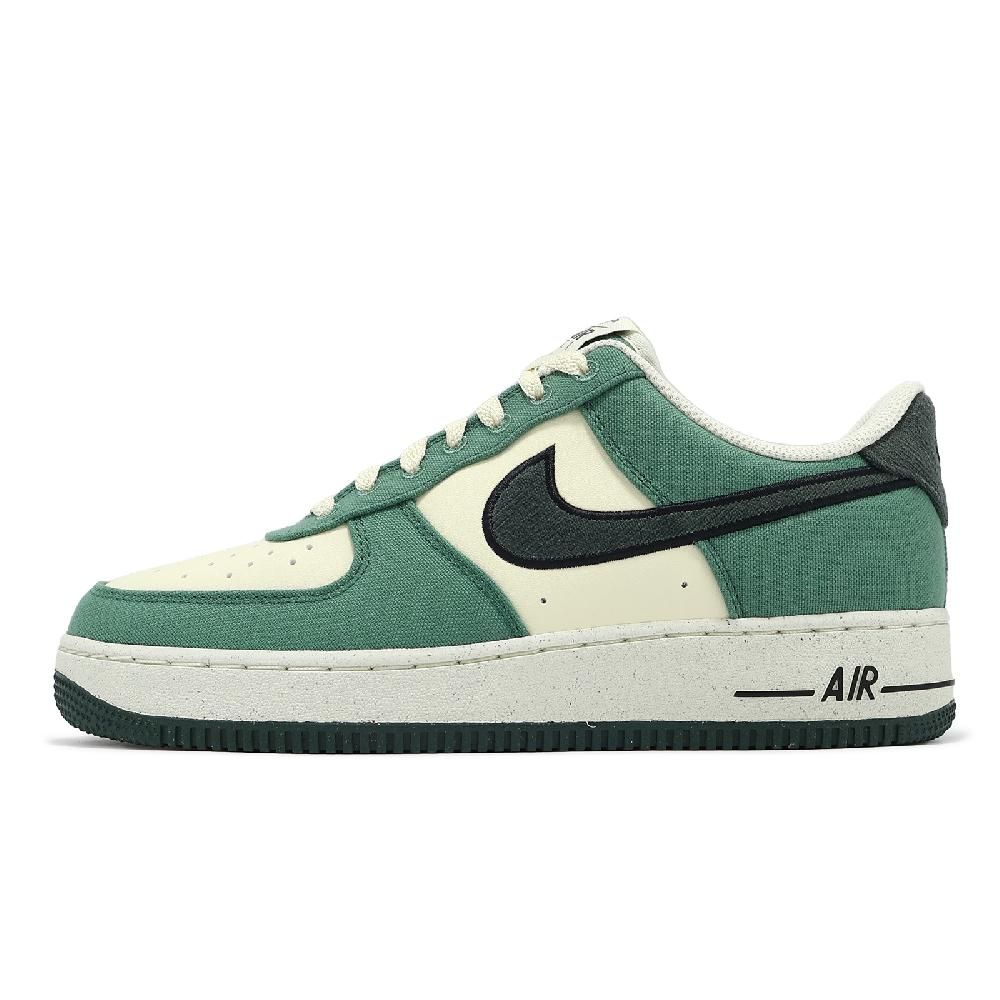 NIKE 耐吉   休閒鞋 Air Force 1 07 LV8 1 男鞋 女鞋 綠 黑 AF1 經典 FQ8713-100