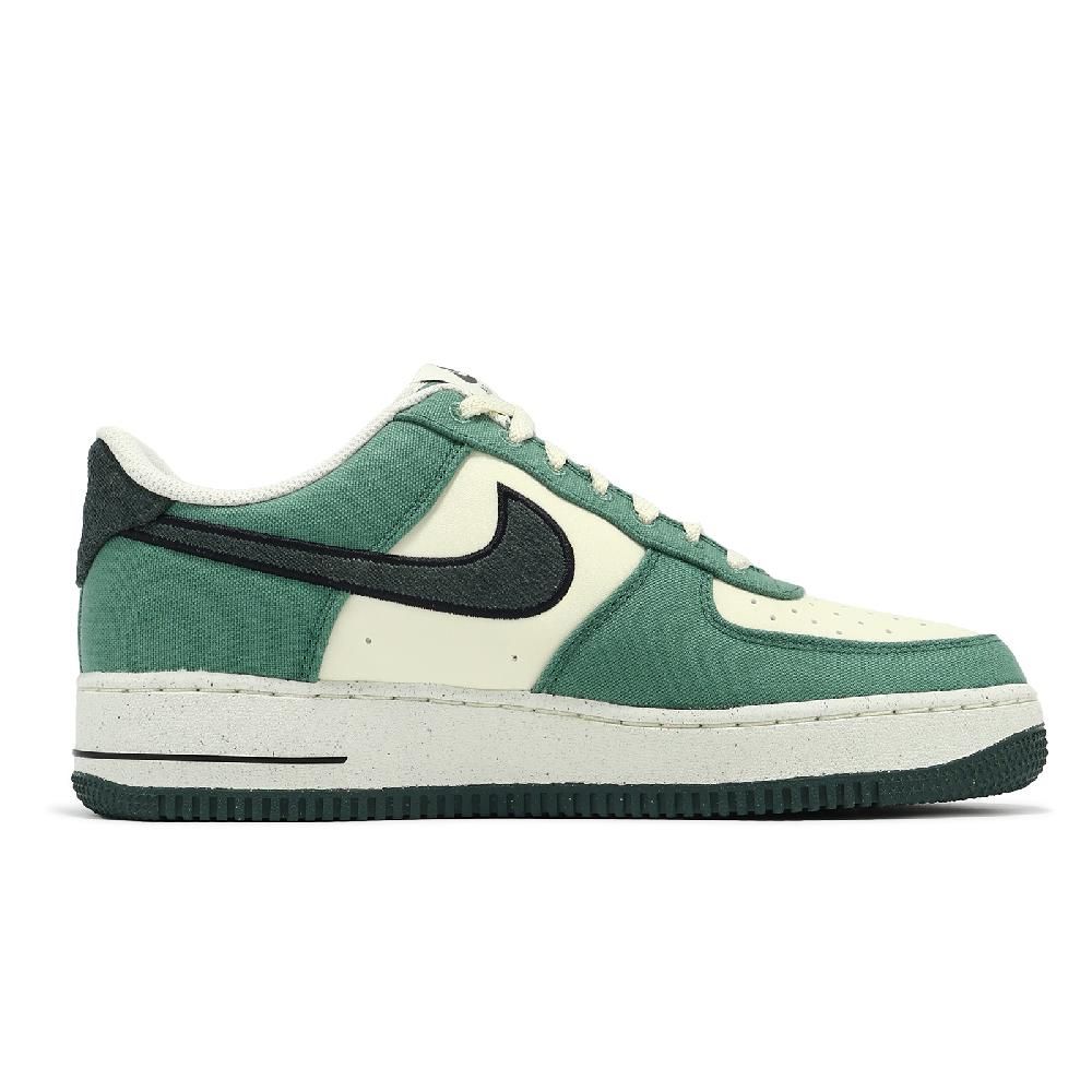 NIKE 耐吉   休閒鞋 Air Force 1 07 LV8 1 男鞋 女鞋 綠 黑 AF1 經典 FQ8713-100