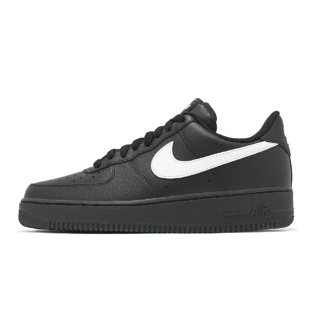 NIKE 耐吉   休閒鞋 Air Force 1 07 男鞋 女鞋 黑 白 AF1 經典 情侶鞋 FZ0627-010