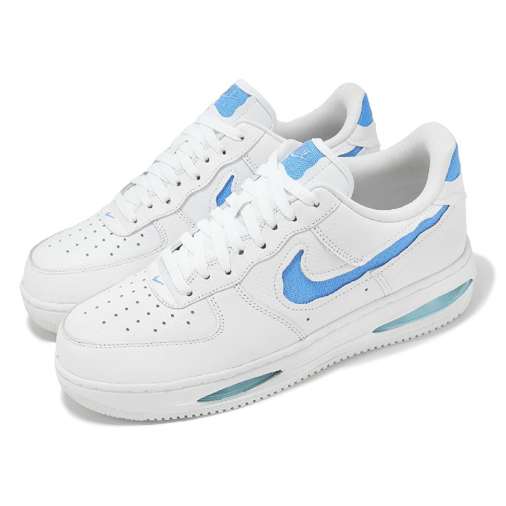 NIKE 耐吉   休閒鞋 Air Force 1 Low EVO 男鞋 女鞋 白 藍 AF1 經典 HF3630-101