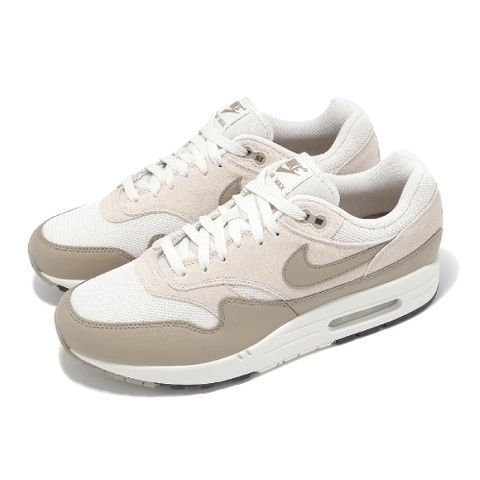 NIKE 耐吉 Nike 耐吉 休閒鞋 Air Max 1 Essential 男鞋 女鞋 棕 白 氣墊 經典 情侶鞋 FZ5808-001