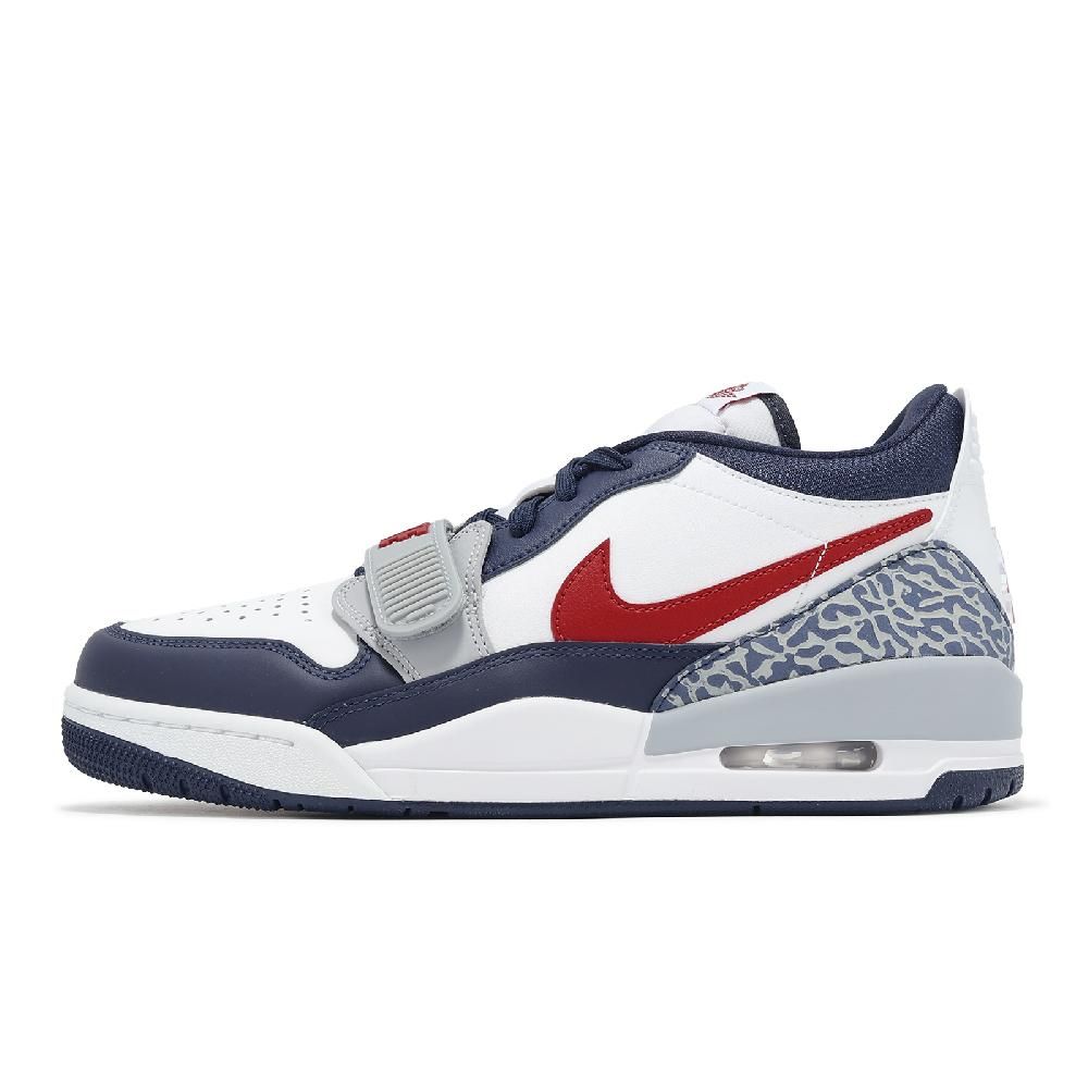 NIKE 耐吉 Nike 耐吉 休閒鞋 Air Jordan Legacy 312 Low 藍 白 紅 低筒 復古 喬丹 爆裂紋 CD7069-164