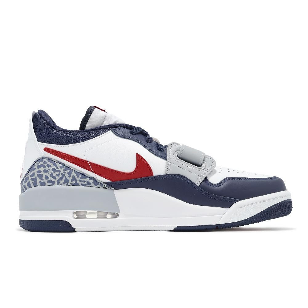 NIKE 耐吉 Nike 耐吉 休閒鞋 Air Jordan Legacy 312 Low 藍 白 紅 低筒 復古 喬丹 爆裂紋 CD7069-164