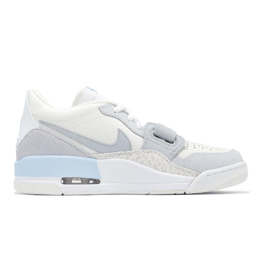 NIKE 耐吉 Nike 耐吉 休閒鞋 Air Jordan Legacy 312 Low 男鞋 白 灰 寶寶藍 低筒 魔鬼氈 HQ1190-101