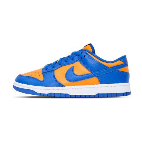 NIKE 耐吉 Nike Dunk Low Retro Knicks 男 藍橘 尼克隊 配色 低筒 潮流 休閒鞋 DV0833-800