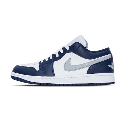 NIKE 耐吉 Nike Air Jondan 1 Low 男 午夜藍 AJ1 運動 復古 喬丹 休閒 休閒鞋 553558-141