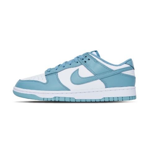 NIKE 耐吉 Nike Dunk Low Retro 男 霧藍 皮革 低筒 緩震 運動 休閒 經典 休閒鞋 DV0833-106