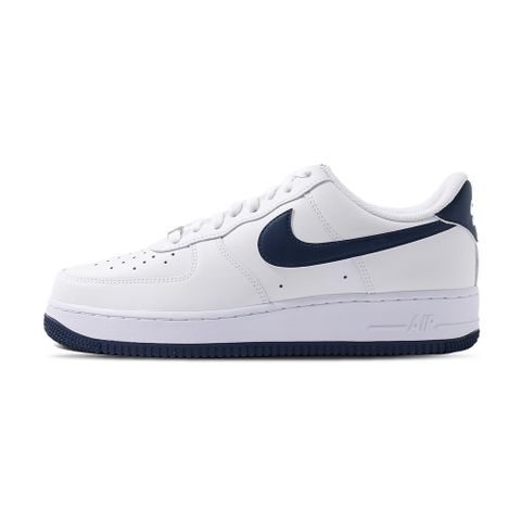 NIKE 耐吉 Nike Air Force 1'07 男 海軍藍 低筒 經典 AF1 休閒 運動 休閒鞋 FJ4146-104