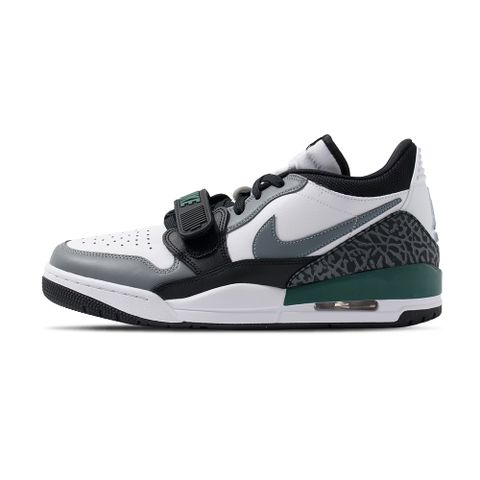 NIKE 耐吉 Nike Jordan Legacy 312 Low 男 白黑綠 爆裂紋 低筒 復古 運動 休閒鞋 CD7069-131