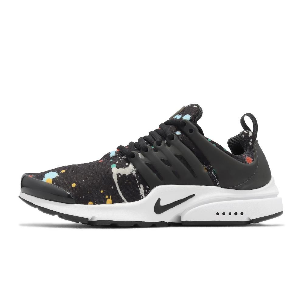 NIKE 耐吉 Nike 耐吉 休閒鞋 Air Presto 男鞋 黑 白 彩色潑墨 魚骨鞋 Paint Splatters CT3550-004