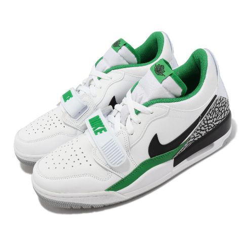 NIKE 耐吉 Nike 耐吉 休閒鞋 Air Jordan Legacy 312 Low 男鞋 白 綠 爆裂紋 喬丹 FN3406-101