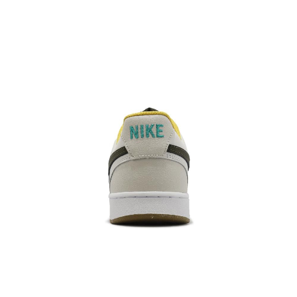 NIKE 耐吉 Nike 耐吉 休閒鞋 Court Vision Low 男鞋 白 米白 黃 低筒 百搭 復古 FV3630-131