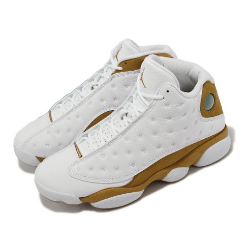 NIKE 耐吉 Nike 耐吉 休閒鞋 Air Jordan 13 男鞋 白 棕 AJ13 喬丹 Retro Wheat  414571-171