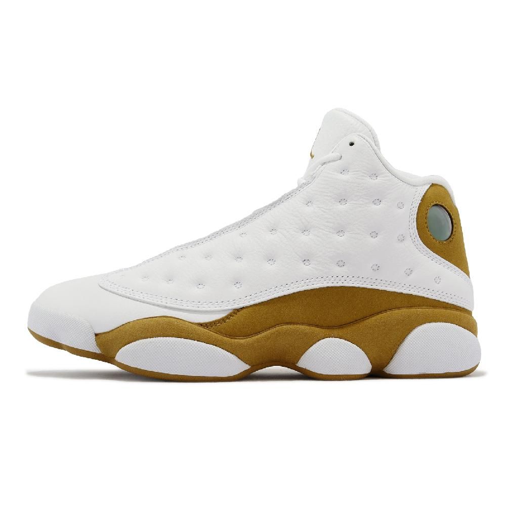 NIKE 耐吉 Nike 耐吉 休閒鞋 Air Jordan 13 男鞋 白 棕 AJ13 喬丹 Retro Wheat 414571-171 ...