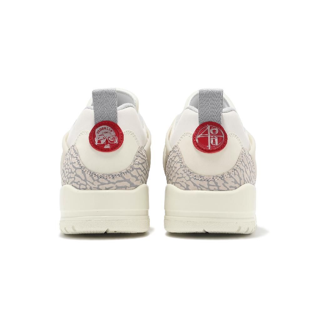 NIKE 耐吉 Nike 耐吉 休閒鞋 Jordan Spizike Low 男鞋 米白 Coconut Milk 皮革 爆裂紋 FQ1759-100