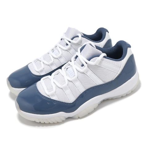 NIKE 耐吉 Nike 耐吉 休閒鞋 Air Jordan 11 Retro Low 男鞋 藍白 Diffused Blue AJ FV5104-104