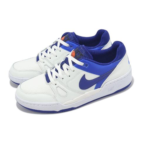 NIKE 耐吉 Nike 耐吉 休閒鞋 Full Force Low 男鞋 白 藍 復古 低筒 FB1362-104