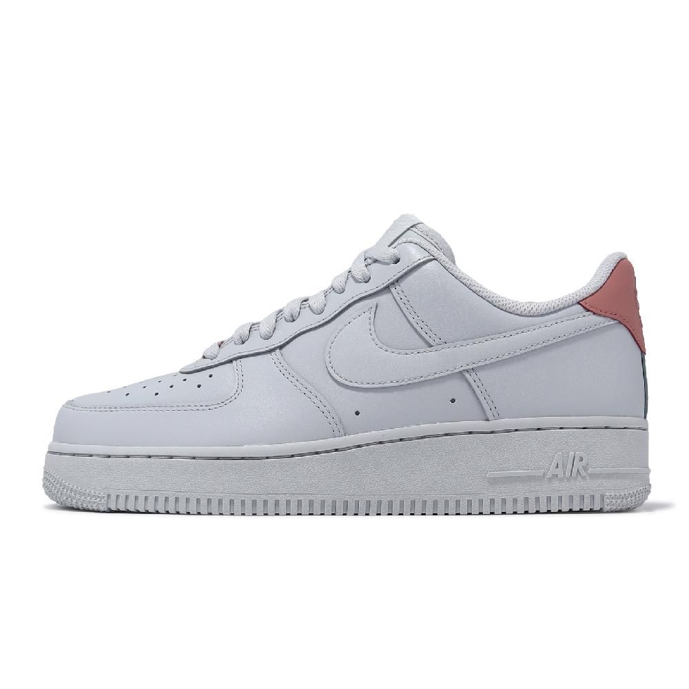 NIKE 耐吉 Nike 耐吉 休閒鞋 Air Force 1 07 男鞋 灰 珊瑚粉 Dusty Rose 情人節 AF1  HF0729-001