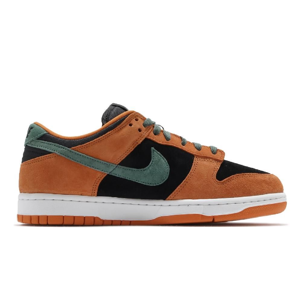 NIKE 耐吉 Nike 耐吉 休閒鞋 Dunk Low SP 男鞋 女鞋 黑橘 Ceramic 醜小鴨 麂皮 情侶鞋 DA1469-001