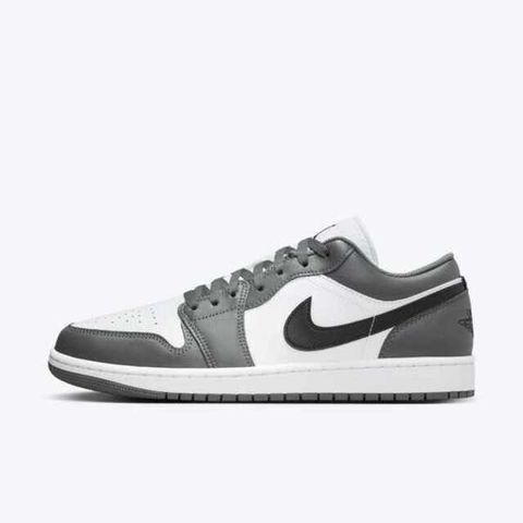 NIKE 耐吉 Nike Air Jordan 1 Low 553558-152 男 休閒鞋 AJ1 皮革 低筒 喬丹 鐵灰白