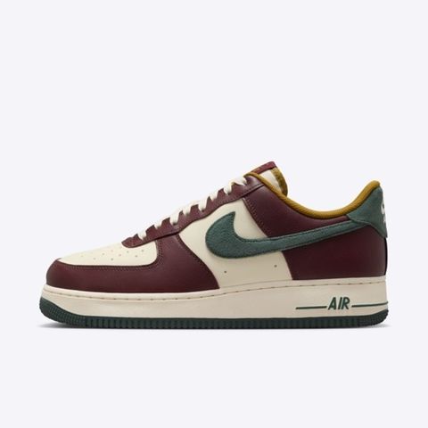 NIKE 耐吉 Nike Air Force 1 07 Lv8 HQ3612-113 男 休閒鞋 經典 AF1 運動 低筒 米 暗紅