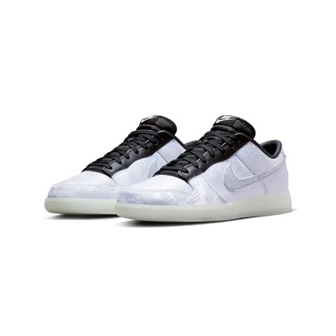 x Fragment Design x CLOT Dunk Low '20th Anniversary' 白絲綢 陳冠希 藤原浩 FN0315-110