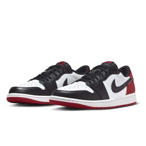 Air Jordan 1 Retro Low OG "Black Toe" 男鞋 黑腳趾 黑 白 紅 經典 休閒鞋 AJ1 CZ0790-106