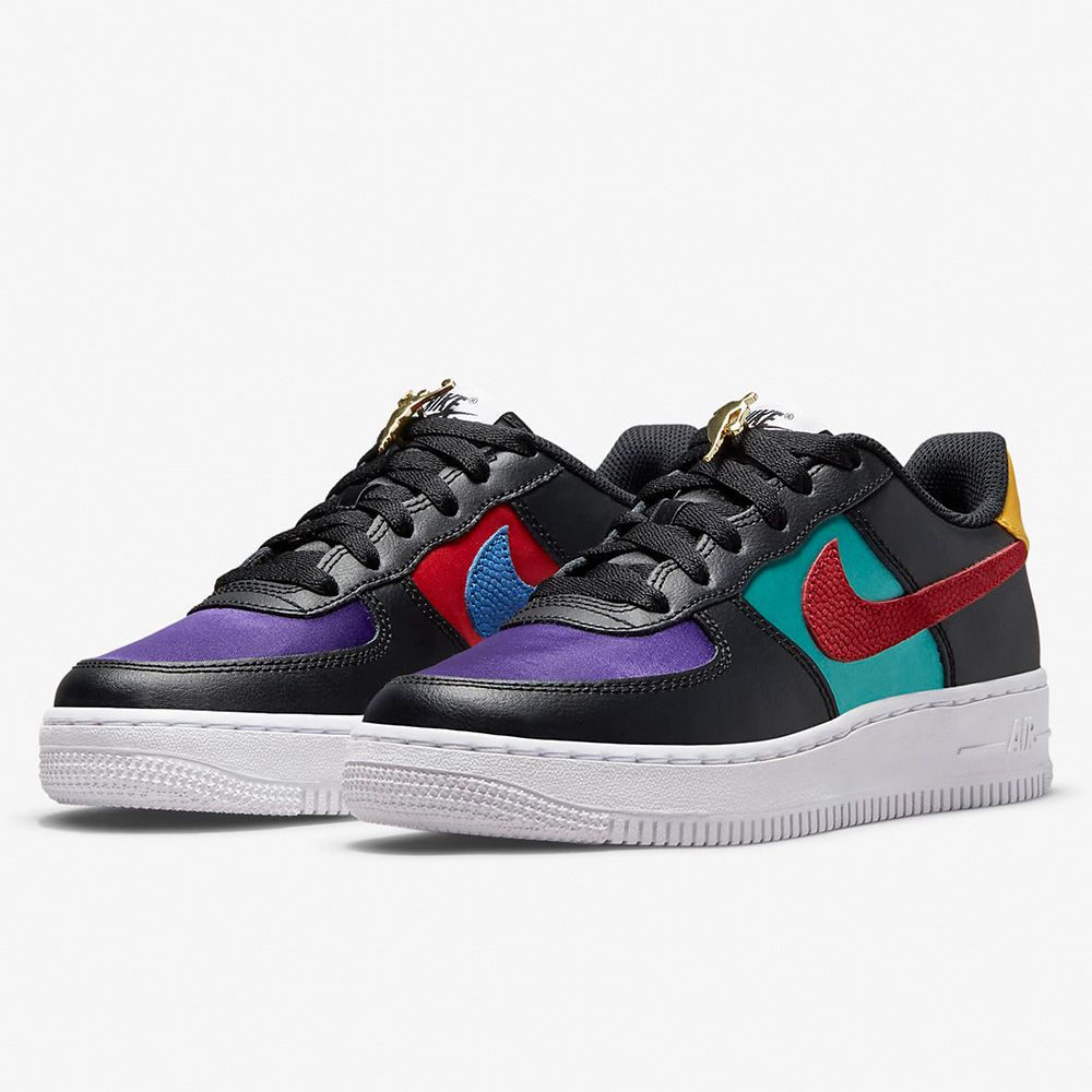 NIKE 耐吉 AIR FORCE 1 LV8 EMB (GS) 大童運動鞋-DN4178001