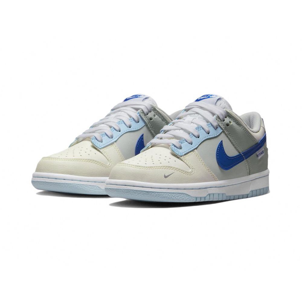 NIKE 耐吉  Dunk Low Ivory Hyper Royal 海鹽藍 奶油 FB1843-141