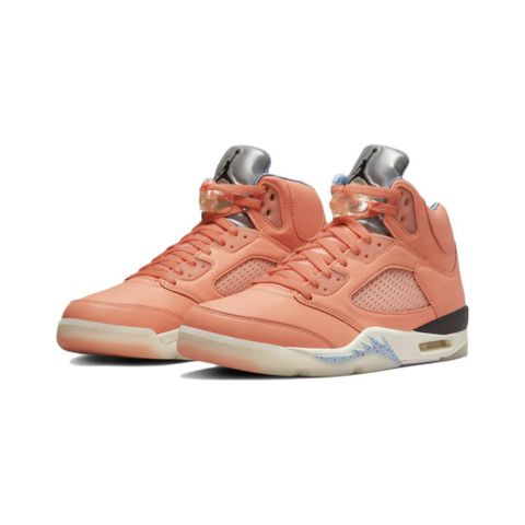 NIKE 耐吉 DJ Khaled x Air Jordan 5 Crimson Bliss 緋紅 橙色 高筒 大童款 DV4983-641