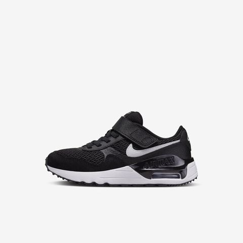Nike Air Max Systm PS [DQ0285-001] 小童 休閒鞋 運動 氣墊 緩震 魔鬼氈 舒適 黑白